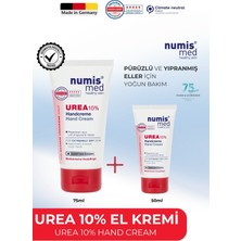 Numis Med Urea 10% El Kremi 75 ml – Çok Kuru ve Yıpranmış Eller Için Yoğun Nemlendirici, Atopik El Bakım Kremi