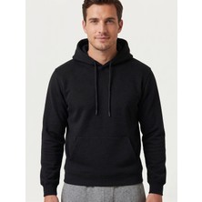 Swearshirt Kanguru Cepli Kapşonlu