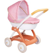 Smoby Baby Nurse Chulli Pop Oyuncak Bebek Arabası Pusetli ve Başlıklı, Pembe 254124