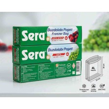 Sera Buzdolabı Poşeti 24 x 38 cm 3 Pk 30 Lu Yop 90 Tekorta Boy 4 Lt Kapasite