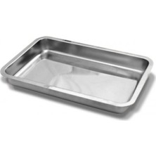 Emrullah Çelik Gri Dikdörtgen Tepsi 38X25.5 cm