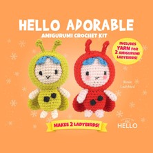 Hello Crafts Amigurumi Kiti, Mini Örgü Seti  UĞUR BÖCEĞİ