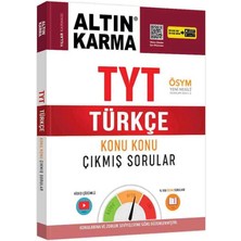 Altın Karma Yayınları Tyt Türkçe 2020 Çıkmış Sorular
