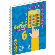 Çanta Yayınları 6. Sınıf Matematik Okula Yardımcı Öğreten Defter Akıllı
