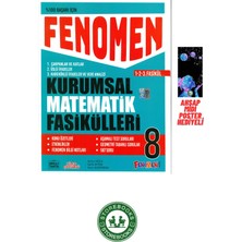 Fenomen Yayıncılık 8.sınıf Kurumsal Matematik Fasikülleri Seti 1-2-3 Ahşap Poster Hediyeli 2024 Basım