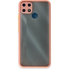 Realme C25 Kılıf Montreal Silikon Kapak  Pembe