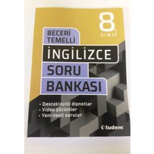 Tudem Yayın Grubu Tudem 8.sınıf Lgs Beceri Temelli Ingilizce Soru Bankası