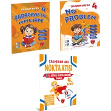 Çalışkan Arı Yayınları 4. Sınıf Problem Kitabı, Oku Anla & 6'lı Deneme Fasikülü - 3 Kitap