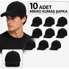 Moda Nokta Spor Mikro Şapka Ayarlanabilir Cırtcırtlı Kep Unisex Nefes Alan Kumaşla Üretilmiştir 10 Adet