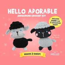 Hello Crafts Amigurumi Kiti, Mini Örgü Seti  KOYUN