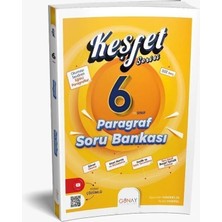 Günay Yayınları Günay Yayıncılık 6.sınıf Keşfet Paragraf Soru Bankası 2024-2025 Yeni Müfredata Uyumlu