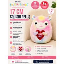 Squishmallows Lama Leslie 17CM Maskot Peluş Oyuncak