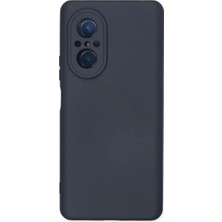 Huawei Nova 9 Se Kılıf Nano Içi Kadife Silikon  Lacivert