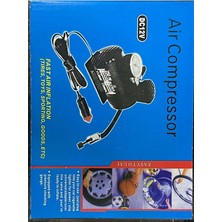 GUNKES Çakmaklık Girişli Hava Kompresörü 12V 150 Psı Lastik Şişirici Pompa
