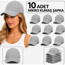 Moda Nokta Spor Mikro Şapka Ayarlanabilir Cırtcırtlı Kep Unisex Nefes Alan Kumaşla Üretilmiştir 10 Adet