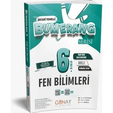 Günay Yayınları 6. Sınıf Bumerang Fen Bilimleri Etkinlikli Akıllı Kitap Güncel Müfredat