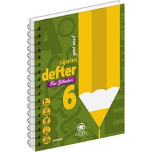Çanta Yayınları 6. Sınıf Fen Bilimleri Okula Yardımcı Öğreten Defter