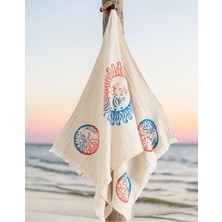 Layan Home Organik %100 Pamuk Müslin Peştemal & Plaj Havlusu - Dualis