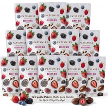 Patiswiss Berry Mix Draje, 60G x 12 Adet