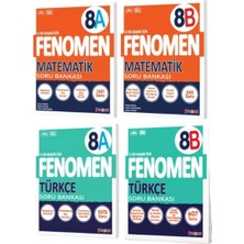 Fenomen Yayıncılık 8. Sınıf Matematik A-B ve Türkçe A-B Soru Bankası