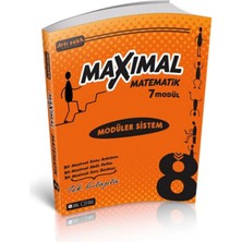Artı Zeka Yayınları 8. Sınıf Maxımal Matematik Modüler Sistem Seti (7 Modül)
