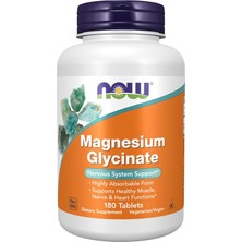 Now Foods,supplements, Magnesium Glycinate 100 Mg 180 Tablet