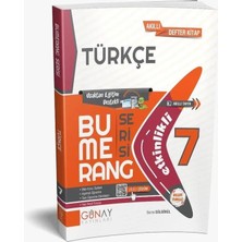 Günay Yayınları 7. Sınıf Bumerang Türkçe Etkinlikli Akıllı Kitap Güncel Müfredat