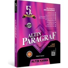 Altın Karma Yayınları 5.sınıf Altın Paragraf Soru Bankası Mesut Hayat