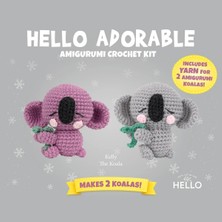 Hello Crafts Amigurumi Kiti, Mini Örgü Seti  KUALA