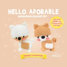 Hello Crafts Amigurumi Kiti, Mini Örgü Seti  YAVRULAR