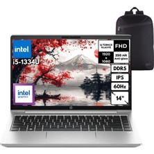 Hp Probook 440 G10 I5-1334U 48 -Gbddr5 512 Gbssd Iris Xe Graphics 14" Fhd Windows 11 Home + Hmf Sırt Çantası B2PH4ESHMF71