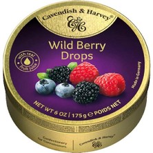 Cavendish & Harvey Wild Berry Drops (K.böğürtlen) 175 gr *3'lü