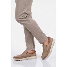 Ayakmod Premium Kum Nubuk Hakiki Deri Anatomik Erkek Casual Ayakkabı 2406 M