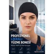 Viyol Marketim Likralı Kumaş Yüzücü Bonesi – Deniz & Havuz Için Esnek, Rahat, Hızlı Kuruyan Spor Bez Bone