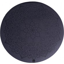 Rebuwo Meditasyon Matı Yoga Mat Tpe Kaymaz Yoga Meditasyon Matı Konforlu Zemin Matı Koyu Mor