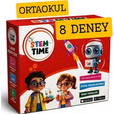 Oscar Stem Time Ortaokul Deney Seti Kutu Içeriği (8 Deney)