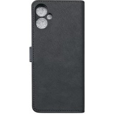 Tecno Spark 9t Trend S Plus Kapaklı Kılıf  Siyah