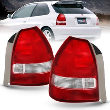 Honda Civic 1996-2001 H.b Kırmızı Beyaz Ledsiz Stop Lambası