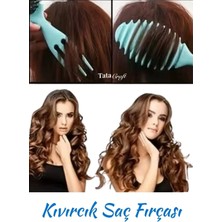 Tata Craft Magical Curl Saç Fırçası Dolaşmayan Mor Bukle Belirleme Kıvırcık Saç Şekillendirme Fırçası