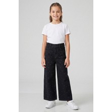 Kinderos Serpme Taşlı Kız Çocuk Kot Pantolon - 26Y 1802