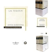 Türkiye İş Bankası Kültür Yayınları Anne Karenina+Savas ve Baris(2kitap)+Karamazov Kardesler+Monte Cristo Kontu(2kitap)