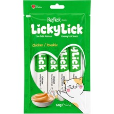 Reflex Plus Lickylick Kedi Sıvı Ödül Tavuk 4*15 gr