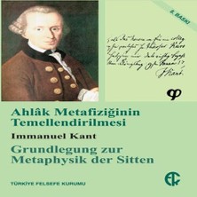 SHC4200 Ahlak Metafiziğinin Temellendirilmesi
