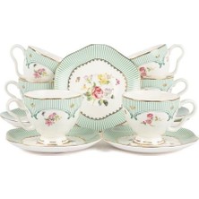 Mikasa Moor Splendor Florum 6 Lı Kahve Fincanı