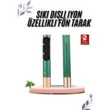 Üflemeli Saç Düzleştirici Fön Tarak Yüksek Isı Ayarlı Iyon Özellikli