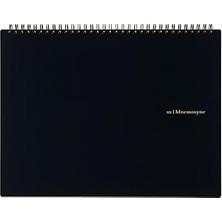 SHC4200 Maruman 1 Hardcover Executive Notebook (N181A), 8.66" x 11.69" (Unruled)