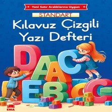Renas Store Renkli Standart Çizgili Yazı Defteri A4 Ebat
