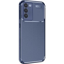 Renas Store V30 Lite 4g Kılıf Auto Fus Karbon Kapak - Lacivert