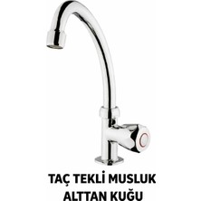 FOMA Taç Tekli Musluk Alttan Kuğu