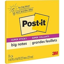 SHC4200 Post-It S Per Yap Kanl B Y K Notlar, 28 cm x 28 Cm, 1 Ped, 30 Sayfa/ped (BN11)